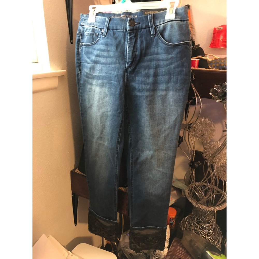 Chico’s The So Sliming Ankle Pants Jeans Size 0